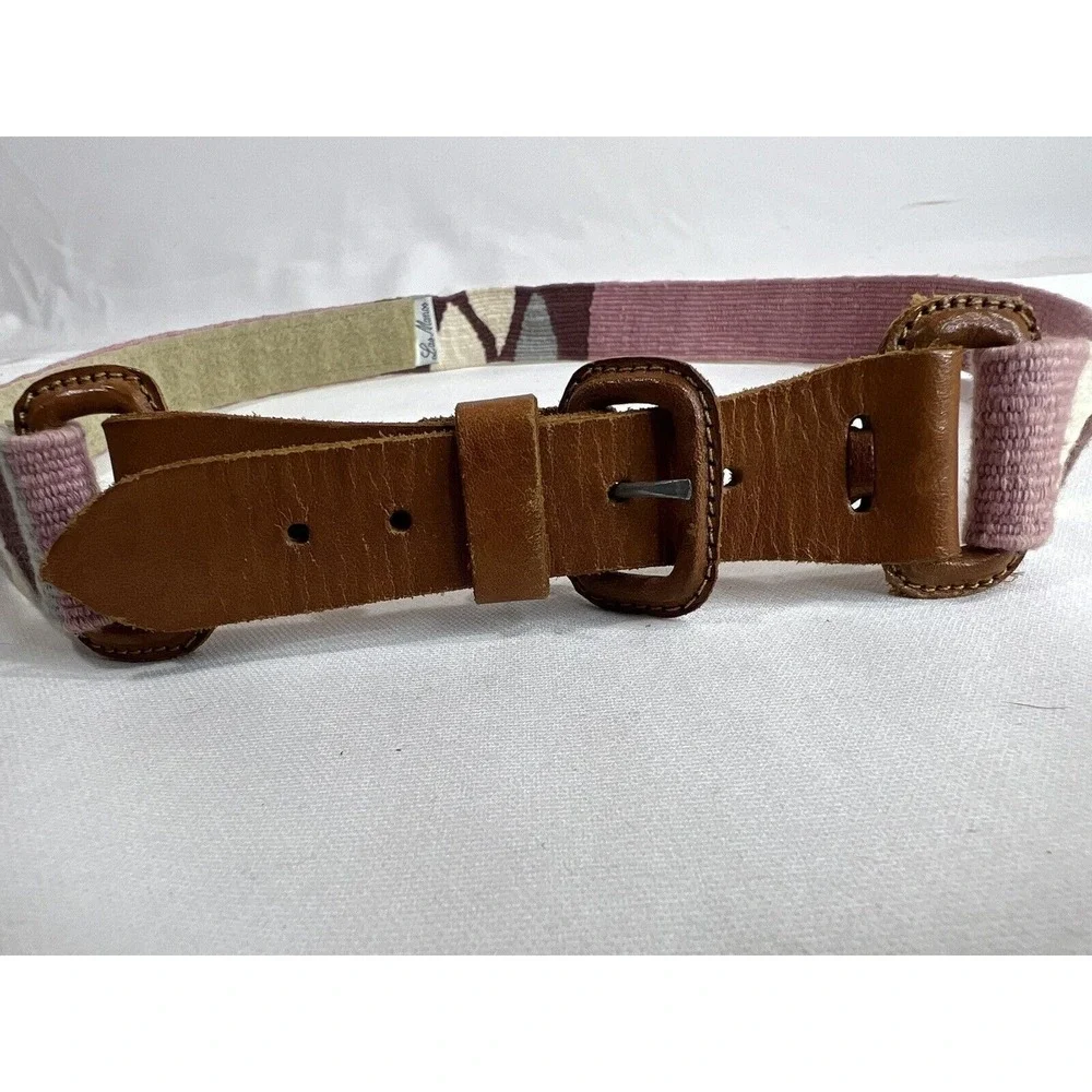 Leather‎ Belt Womens Adjustable Brown Casual Minimal Classic